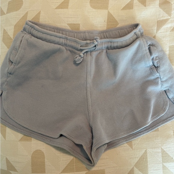 Brandy Melville Pants - Brandy Melville Waffle Shorts